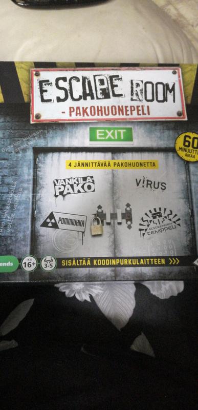 Escape Room pakohuonepeli  verkkokauppa