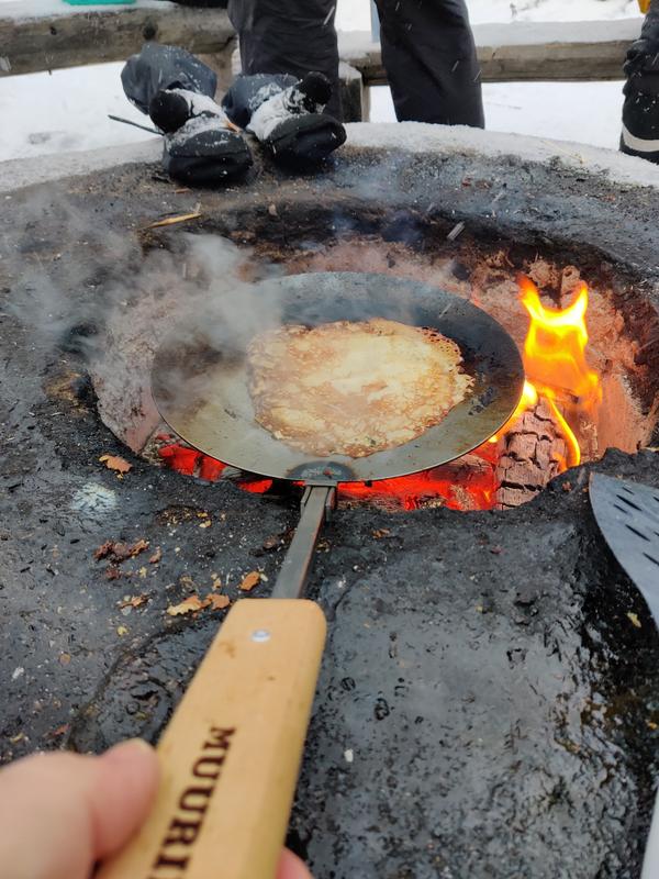 Muurikka leisku retkipaistinpannu suojapussissa   verkkokauppa