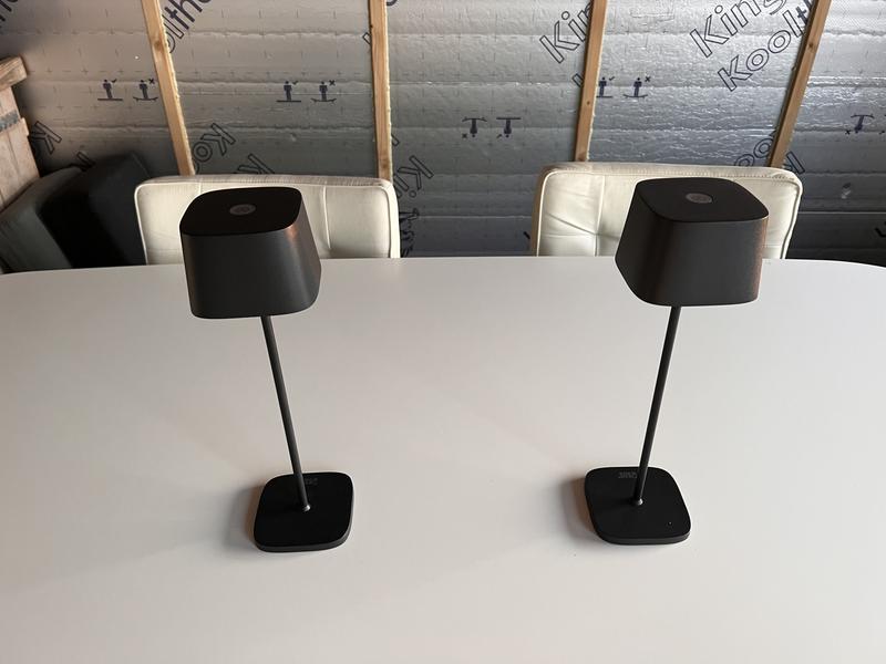 LED tafellamp Capri voor buiten, zwart