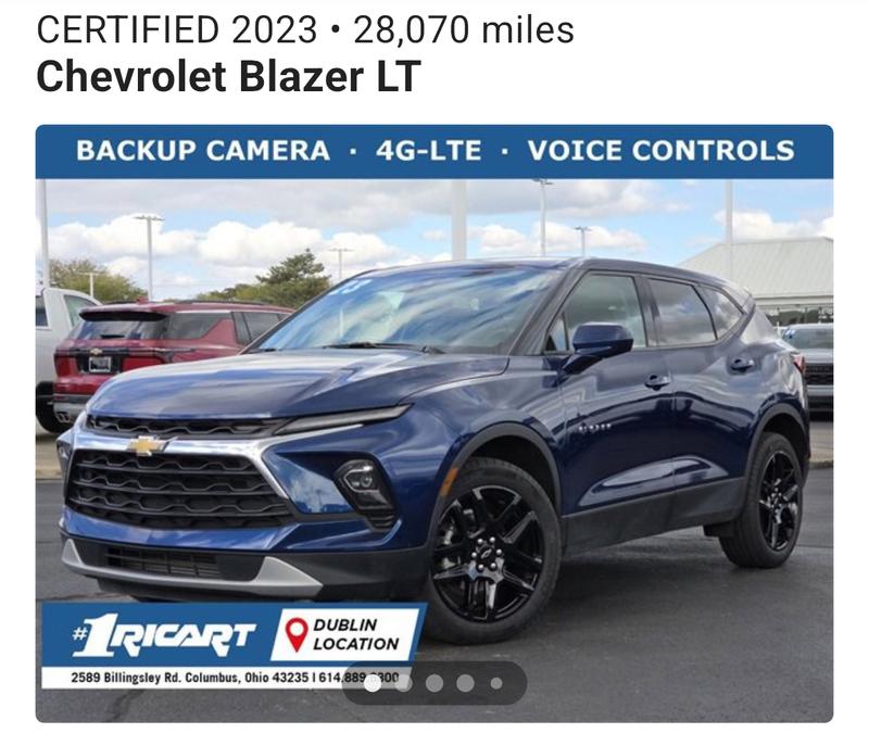 chevrolet blazer 2025 Image - 47048932