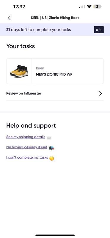 Photo submitted with review of product