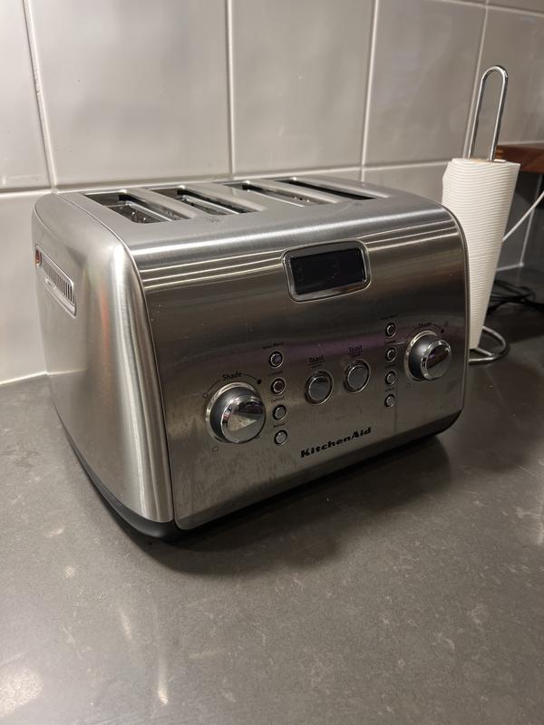 KitchenAid 5AKMT423ER Artisan 4 Slice Toaster - Empire Red at The Good Guys