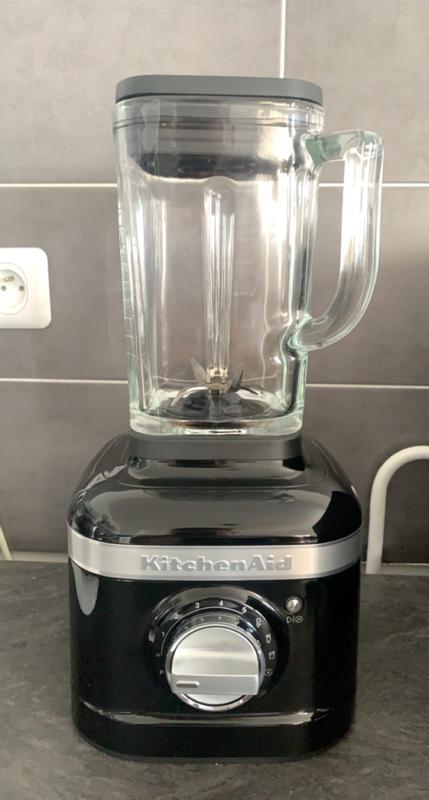 Blender KitchenAid K130 Classic - 1.4L, 3 Vitesses, Lame Asymétrique Inox, Bol Strié - Puissant Et Polyvalent
