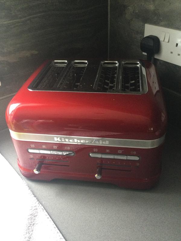 kitchenaid 5kmt4205ems toaster artisan 4-slices medallion silver