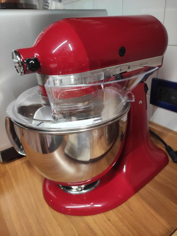 Kitchenaid 5KSM175PSECA Planetaria con testa reclinabile artisan 4,8 l  accessori inclusi - rosso mela metallizzato