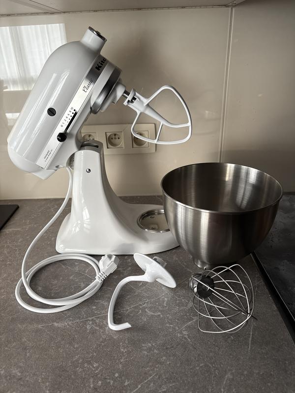 MIXER TILT-HEAD 4.3L - CLASSIC - White | KitchenAid UK