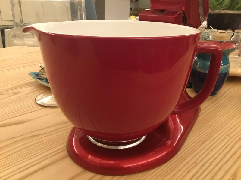 Set 4 Ciotoline KitchenAid 23g Con Coperchio - Rosso Impero, Per Salse E Condimenti, Lavabile In Lavastoviglie