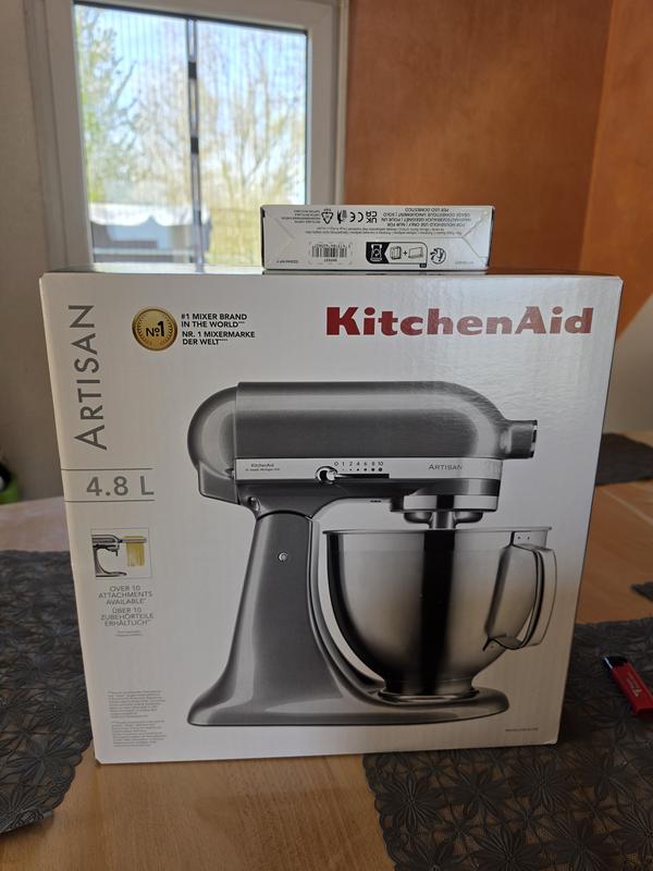 MIXER TILT-HEAD 4.8L - ARTISAN PREMIUM - Cast iron black
