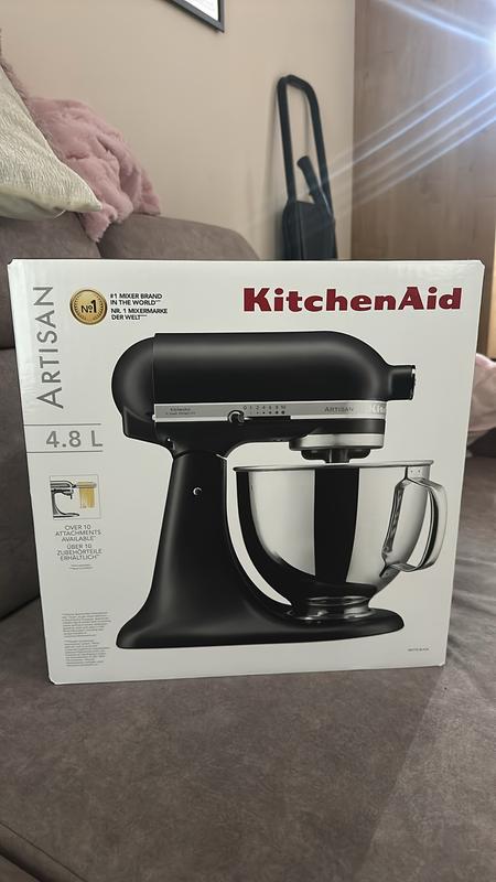 MIXER TILT-HEAD 4.7L - ARTISAN - Contour silver | KitchenAid UK