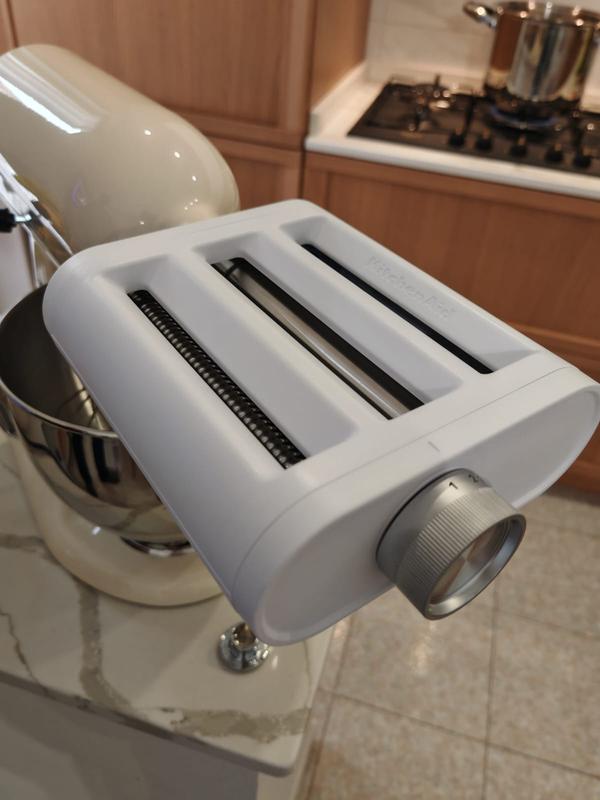 KitchenAid 3-in-1 Pastamachine Accessoireset - Pastarol, Spaghetti & Fettuccine Snijder
