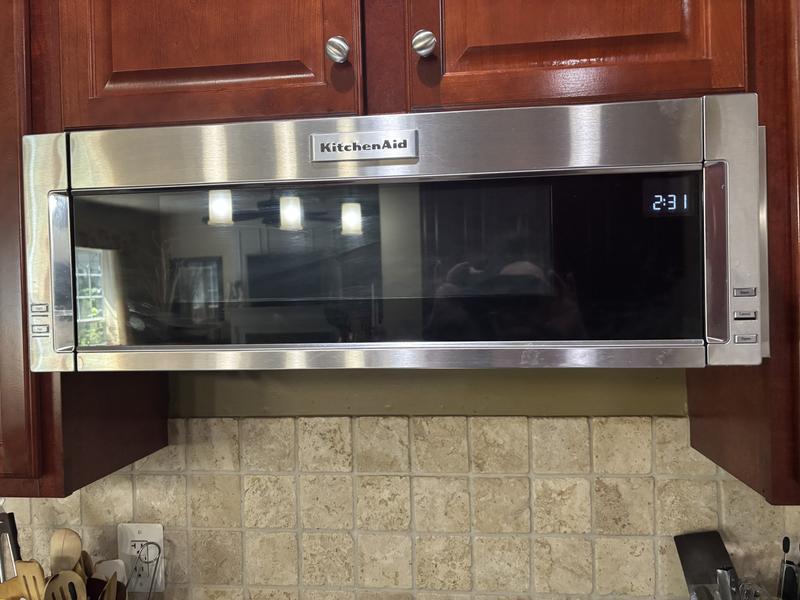900-Watt Low Profile Microwave Hood Combination Stainless Steel