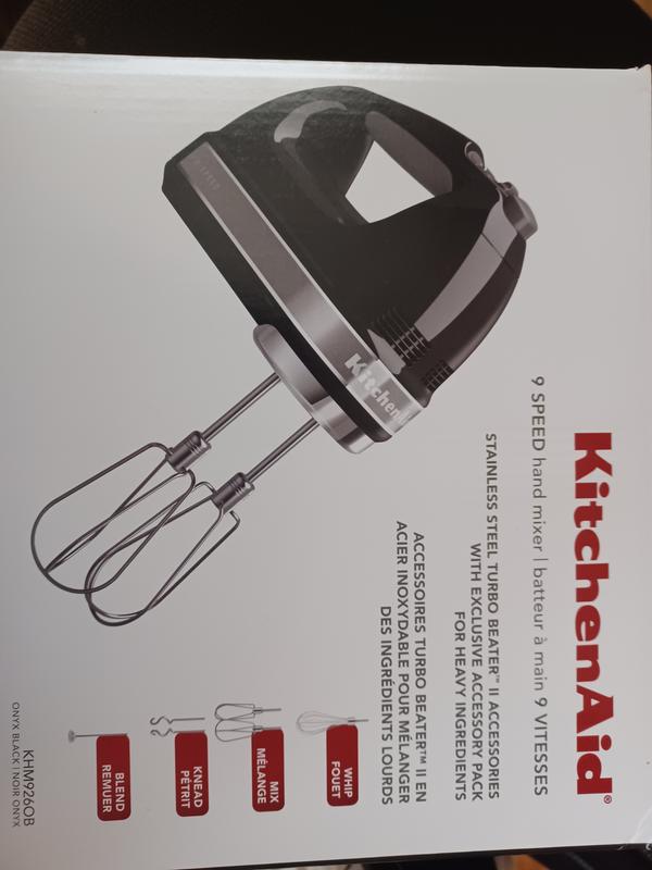 KitchenAid Artisan 9 Speed Hand Mixer Red 5KHM926AER