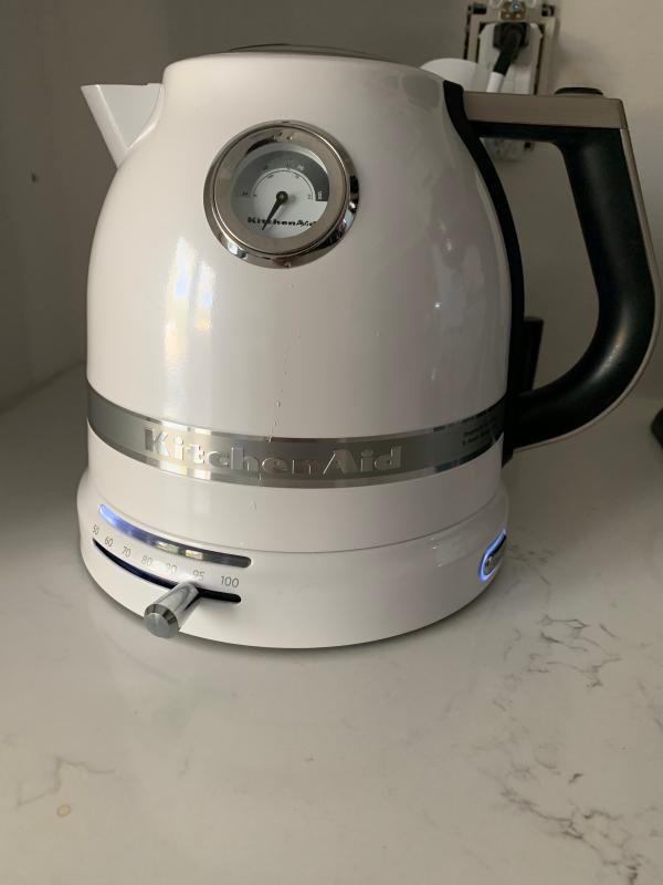 KitchenAid Pro Line Electric Kettle - Frosted Pearl White