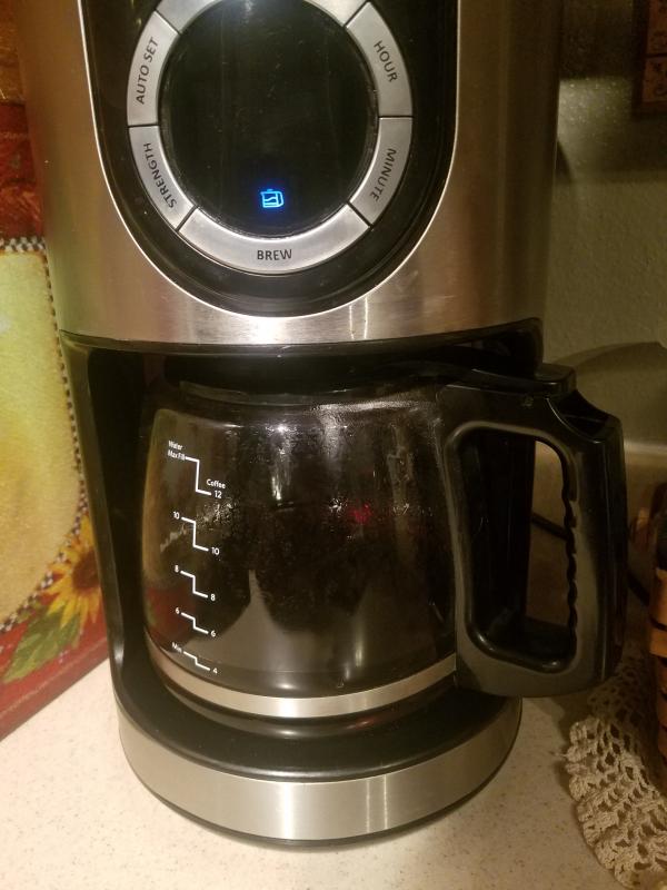 Kitchenaid coffee maker display