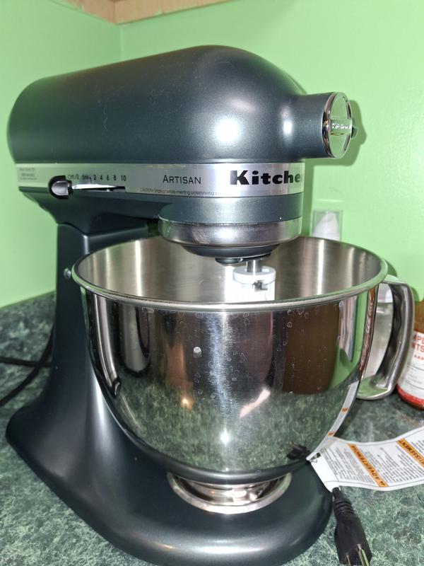 Artisan® Series 5 Quart Tilt-Head Stand Mixer - Medallion Silver