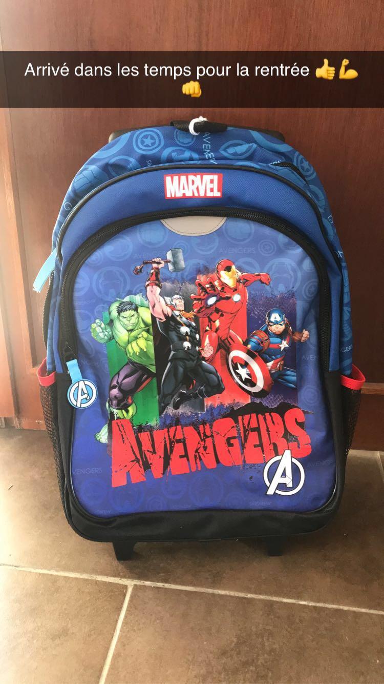 Sac a dos outlet roulette avengers