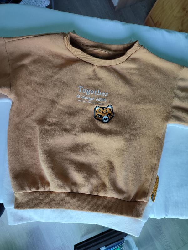 Sweat Brode Jaguar Fille 3 12 Ans Jaune Kiabi 10 00