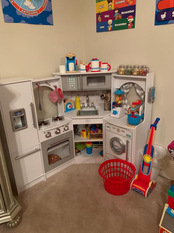 kidkraft ultimate corner play kitchen dimensions