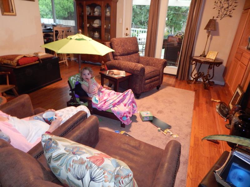 When it's too hot outside, you "chill" inside in front of the Disney Channel...