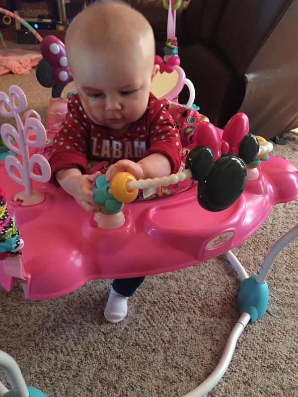 minnie mouse exersaucer walmart