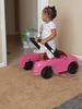 Her driving her car!
