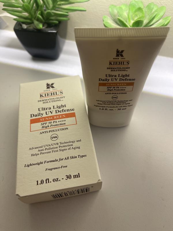 Ultra light daily uv deals defense kiehl's