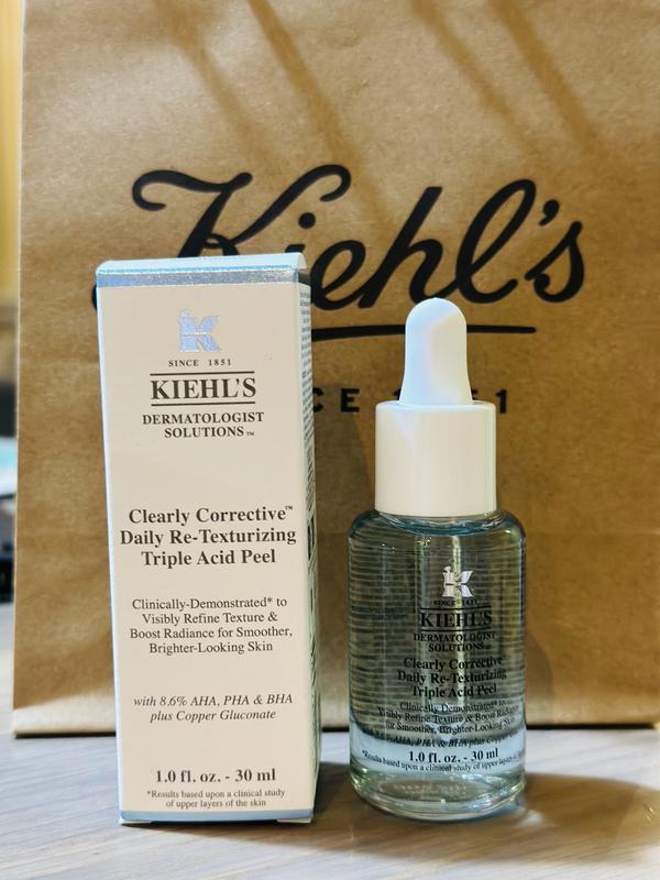 Clearly Corrective™ Daily Re-Texturizing Triple Acid Peel | Kiehl's SG