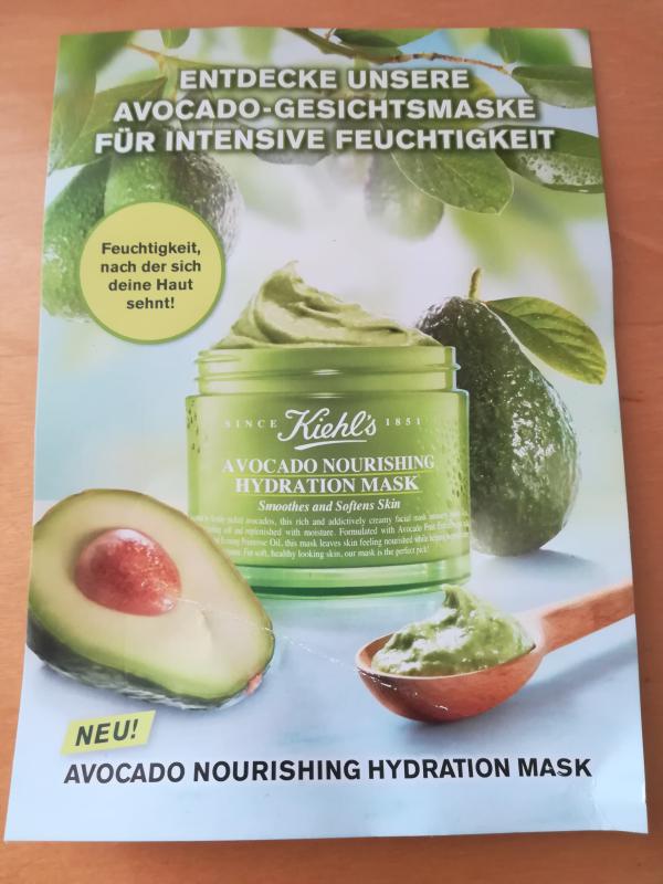 Feuchtigkeitsspendende Avocado Nourishing Hydration Mask Kiehl S