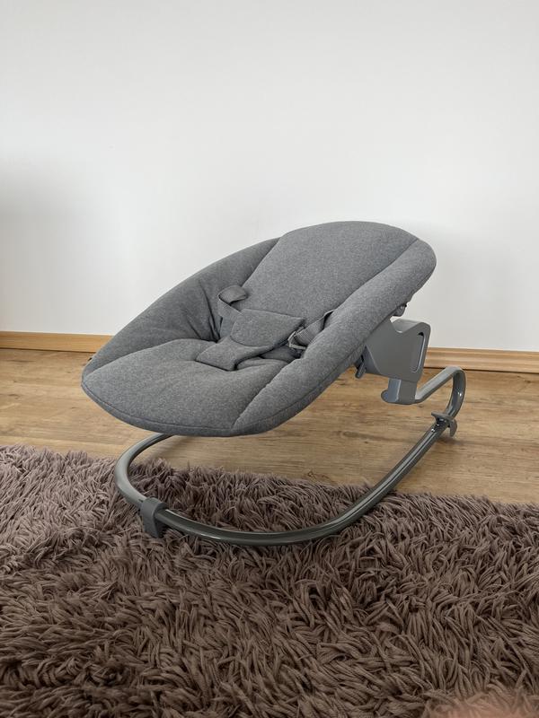 Seggiolone Hauck Alpha Plus In Legno - Regolabile Fino A 90kg - Con Vassoio E Cuscino - Grigio - Foto 6