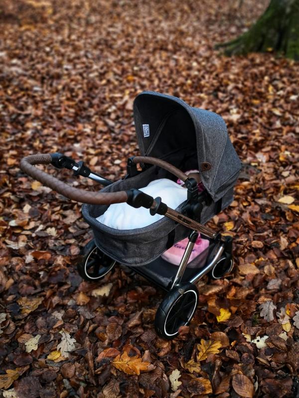ABC Design - Puppenwagen Migno - ab 3 Jahre - Diamond Edition - Rose Gold -  Babyartikel.de