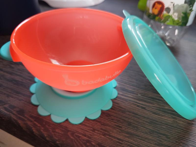 Set Di 3 Piatti Antiscivolo Per Bambini - Diametro 18cm Con Base In Silicone - Infrangibili E Lavabili - Foto 3