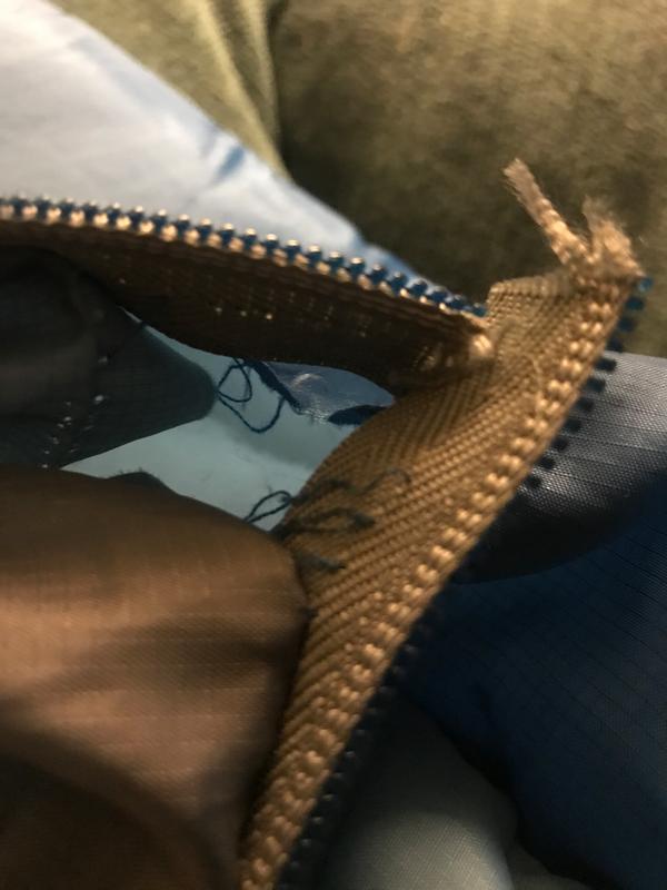 Zipper area torn... is this covered?? Thanks