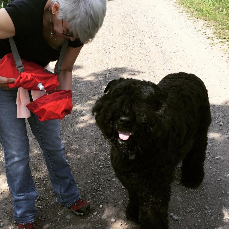Arnold and his new canteen and bowl.