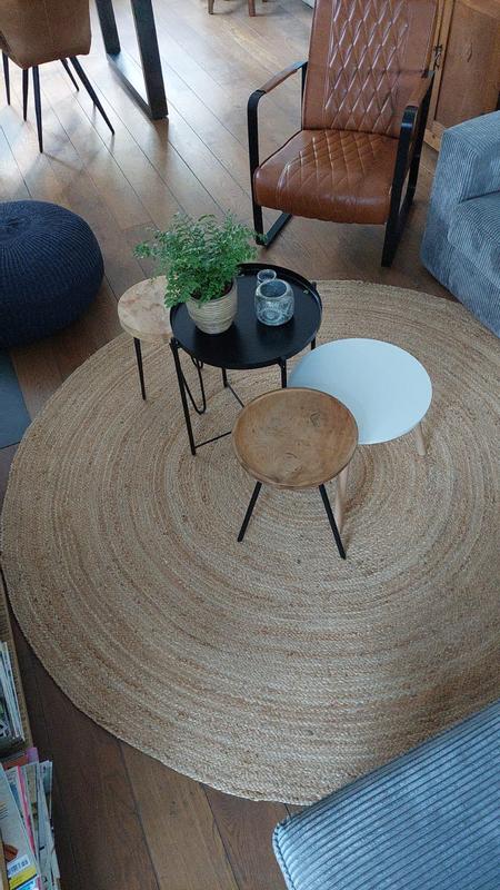 kwantum kleed rond jute