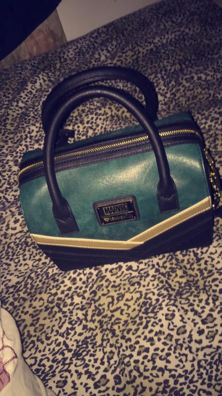 Sac Bandoulière Loungefly X Marvel Loki – Multicolore – Cuir Synthétique – Femme