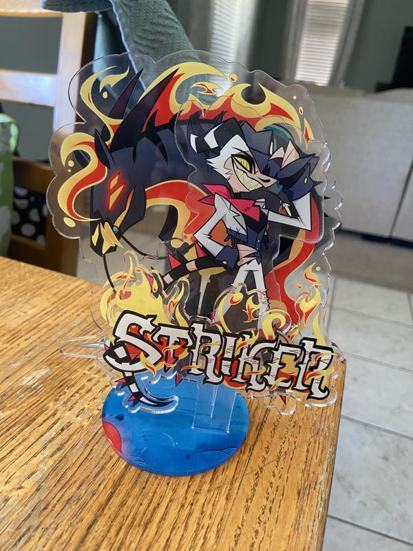 ヘルヴァボス ストライカー　ウエスタンエナジー　アクリルスタンド Helluva Boss Striker Acrylic Stand | Hot Topic
