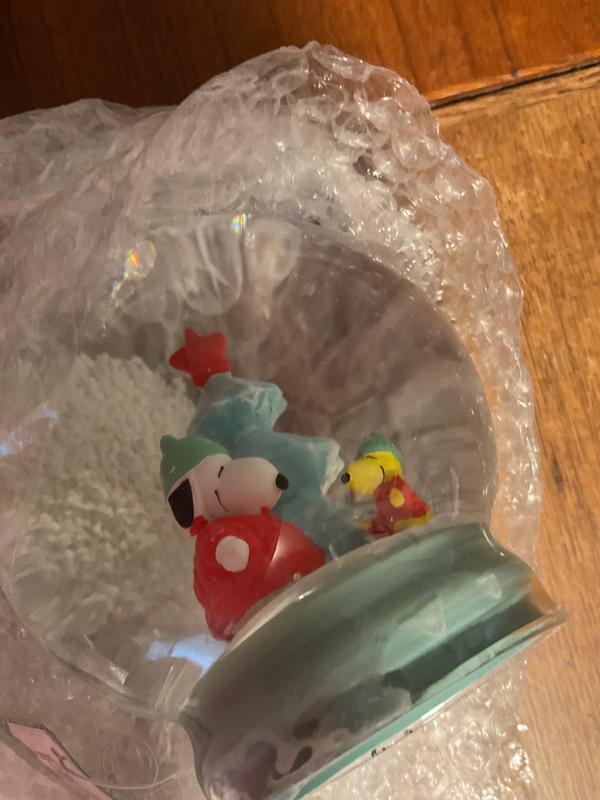 Boule à Neige Snoopy Musicale Sankyo / Damaged / Avenue of the Stars Snow Globe