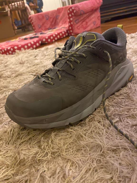 HOKA ONEONE M KAHA LOW GTX BLACK / CHARCOAL GRAY 21FW-I