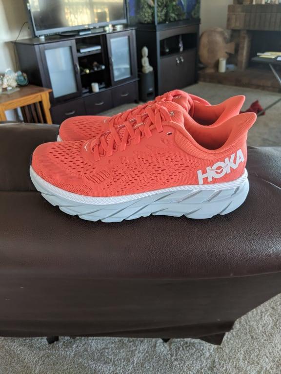 hoka clifton 7 pink