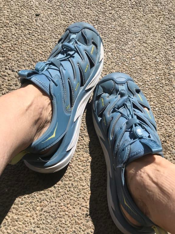 hoka sky hopara walking sandals