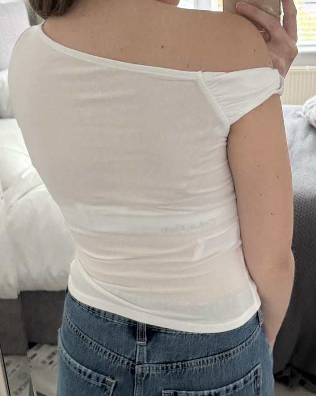 Women's Asymmetrical Off-the-Shoulder Top Women's Tops