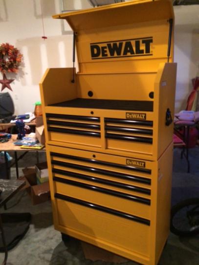 DEWALT 36 in. 5-Drawer Roller Cabinet Tool Chest in Yellow DWMT73679 at