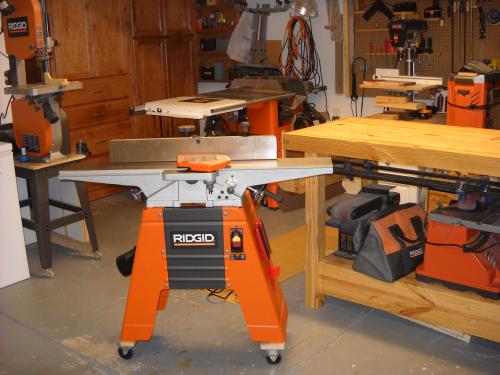 RIDGID 6-Amp 6-1/8 in. Corded Jointer/Planer JP0610 at The Home Depot ...