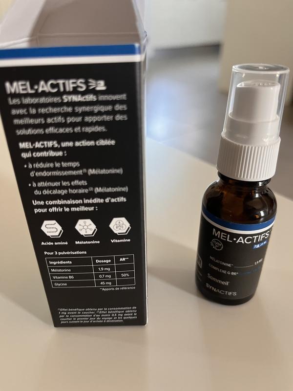 Synactifs Melactifs® Flash - Sommeil Adulte - Mélatonine Vitamine