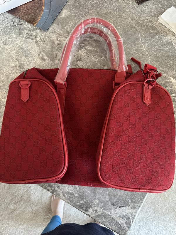 JORDAN BRAND MONOGRAM DUFFLE BAG BLACK 23HO-S（ジョーダン