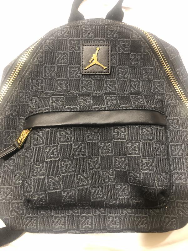 JORDAN BRAND MONOGRAM MINI BACKPACK BLACK 23HO-S（ジョーダン