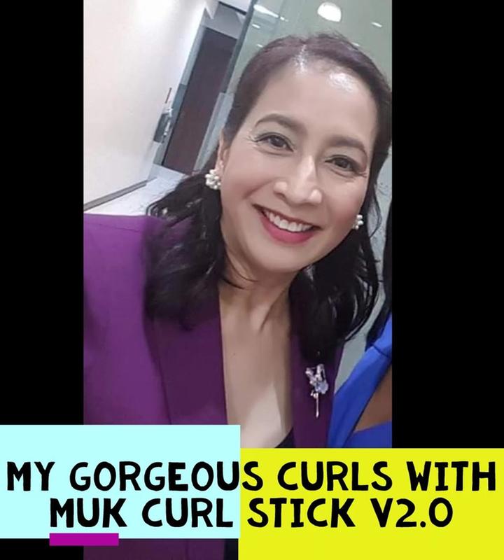 muk 3 prong titanium curler