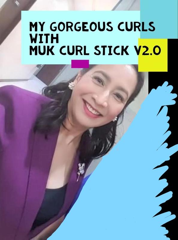 muk 3 prong titanium curler