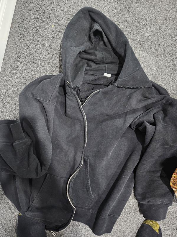 Cotton blend hoodies suck