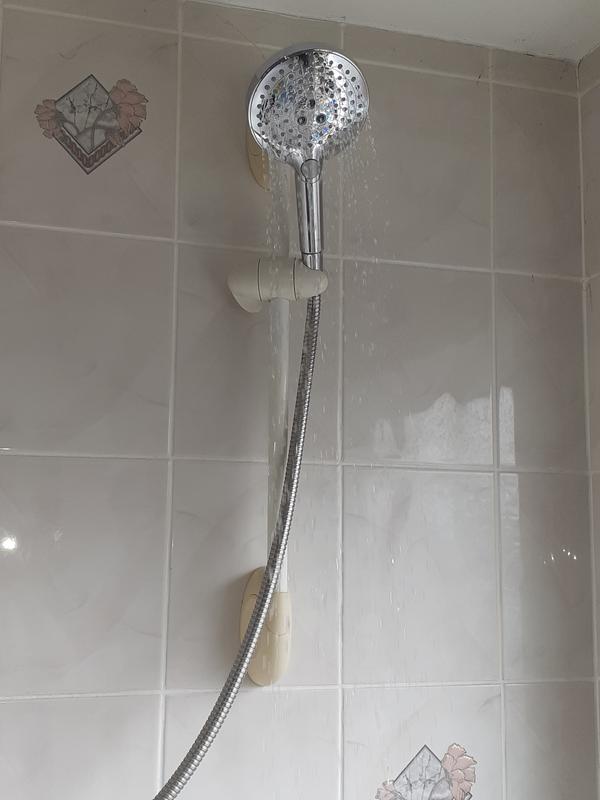Hansgrohe Raindance Alive Select S Duschset – Mit EcoSmart, 3 Strahlarten (PowderRain, RainAir, Massage), Duschkopf 125 Mm, Schlauch & Stange